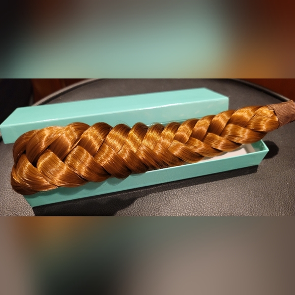 Madison Braids Hair Madison Braids Halo Braid Golden Red Color